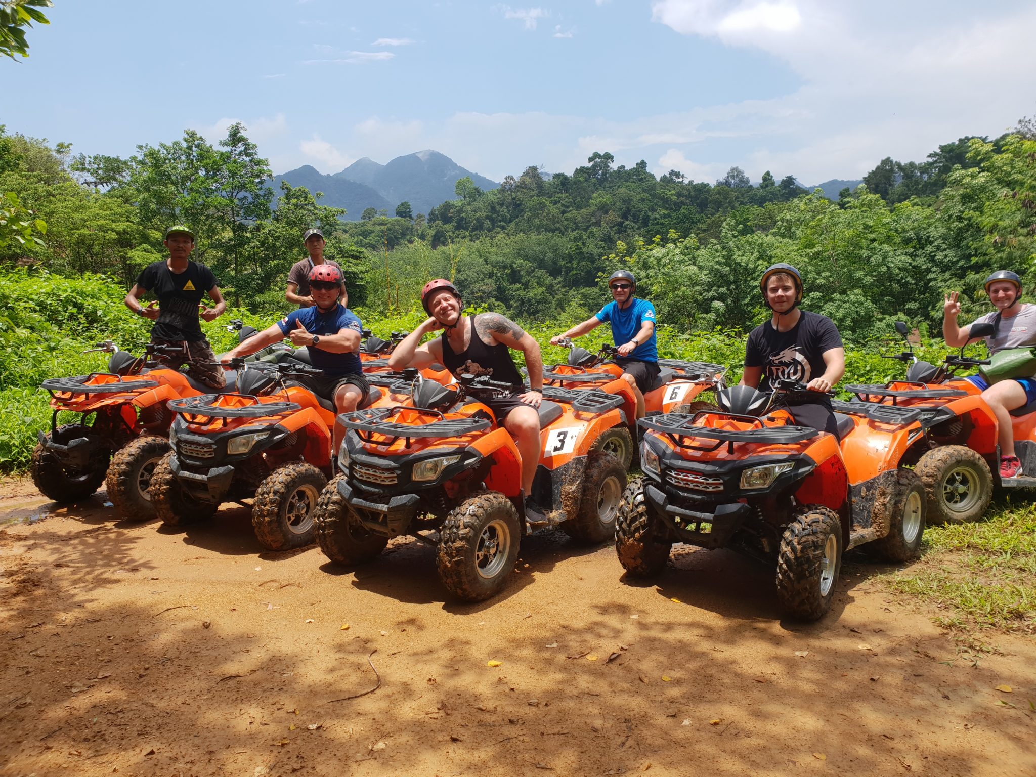 ATV Quady w Tajlandii na wyspie Koh Chang